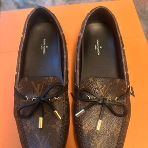 Louis Vuitton Monogram Brown Loafers